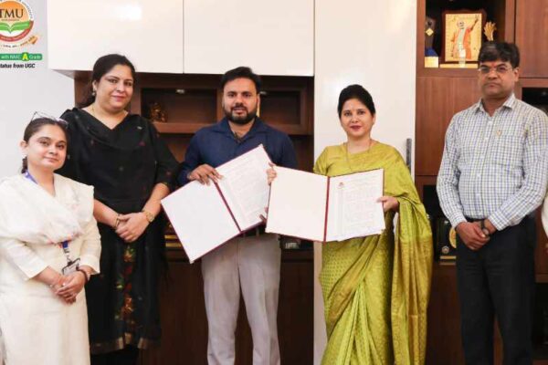 TMU Physiotherapy  विभाग का एल्युमिनाई संग MoU साइन