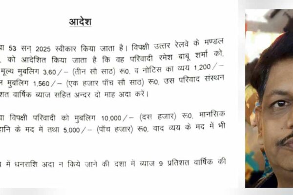 consumer court में नहीं चली मनमानी, reserved ticket की अब चार गुना रकम देगा Railway