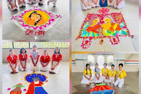 Springfields: रंगोली केवल रंगों का मेल नहीं, बल्कि भावनाओं का सुंदर मिश्रण