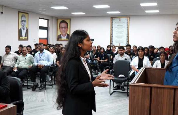 TMU में Forensic students scientific approach से अपडेट