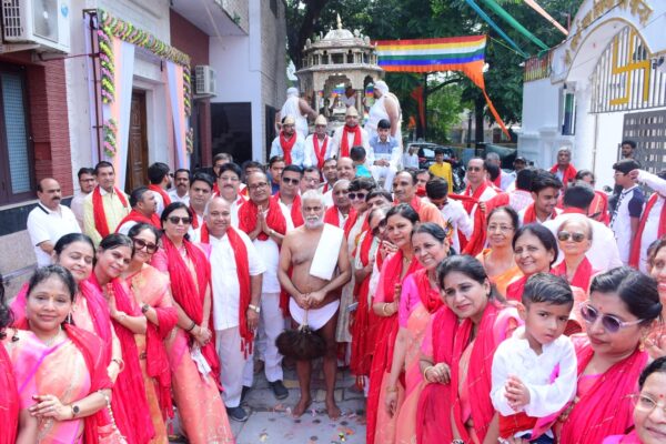 श्री पार्श्वनाथ दिगंबर जैन मंदिर का स्थापना दिवस मना